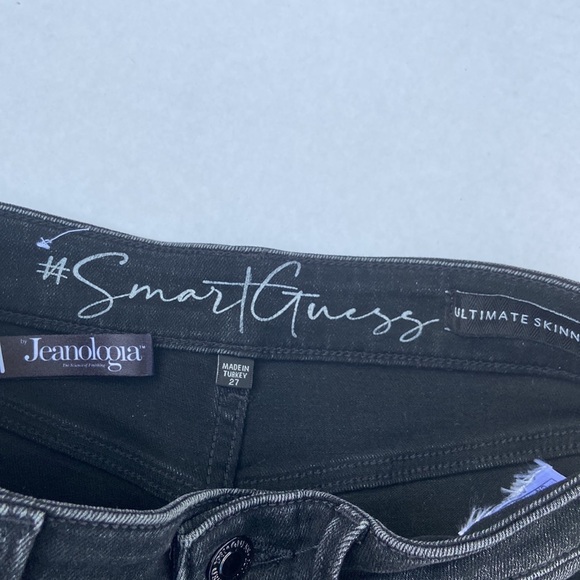 New GUESS Ultimate Skinny High-Rise Jeans SZ 27 - Picture 7 of 7